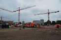 Erster Spatenstich Neues Feuerwehrzentrum Koeln Kalk Gummersbacherstr P045